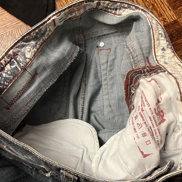 1921 Y2K Vintage Western Glove Works Jeans Size 31/34 - Picture 10 of 13